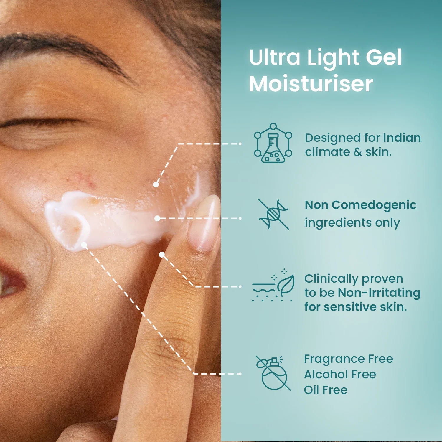 Barrier Repair Gel Moisturiser 10 ml - Image 4