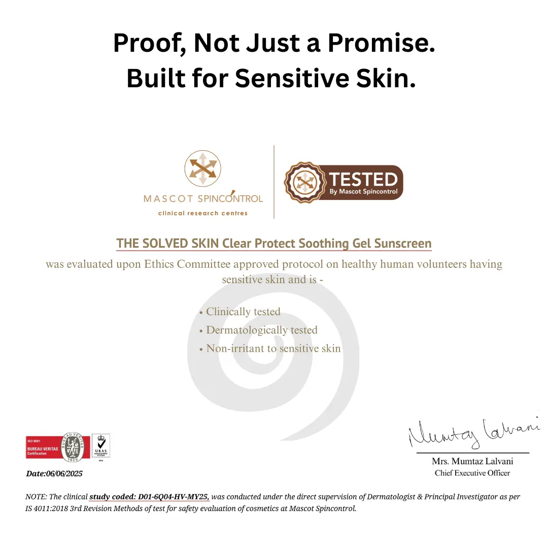 Clear Protect Gel Sunscreen 10 ml - Image 9